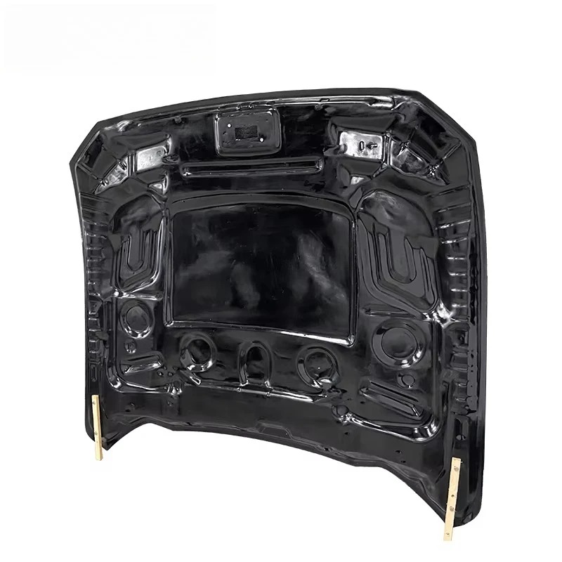 Carbon Fiber Hood With Functional Vents Back Pad Removable for Mustang 2015- 2017 Upgrade